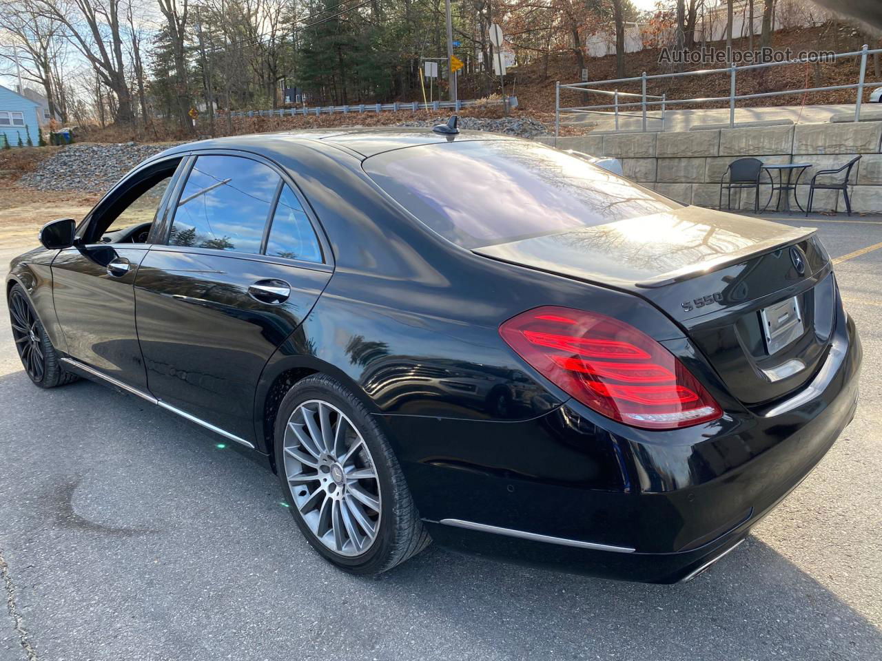 2015 Mercedes-benz S 550 Black vin: WDDUG8CB6FA069714