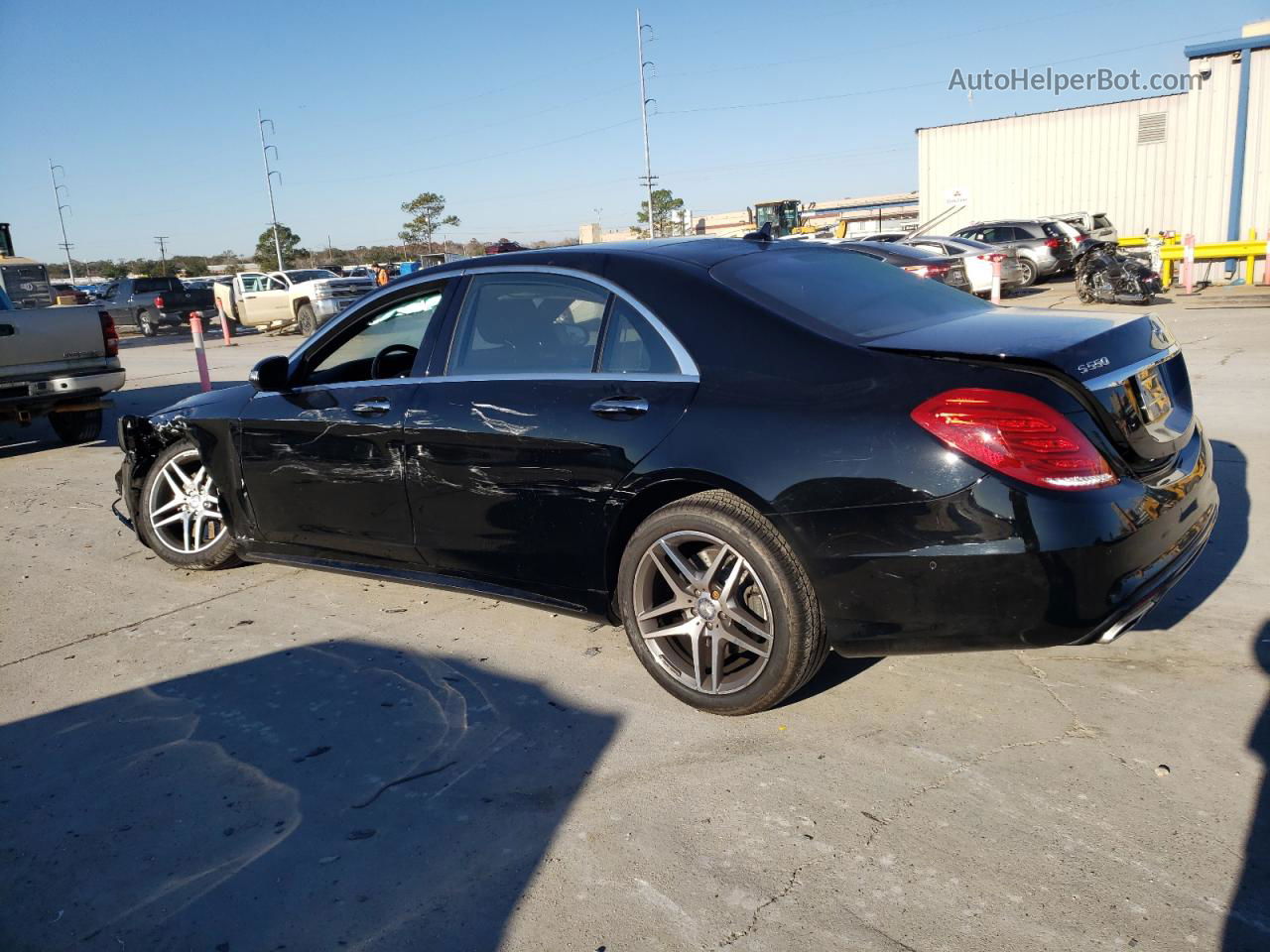 2015 Mercedes-benz S 550 Black vin: WDDUG8CB6FA125182