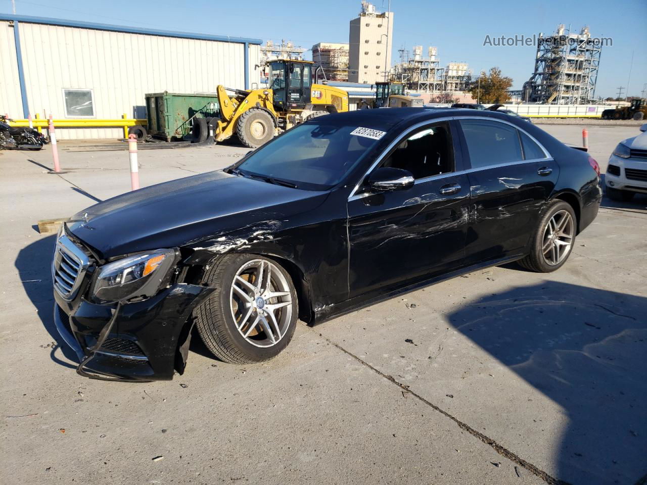 2015 Mercedes-benz S 550 Black vin: WDDUG8CB6FA125182