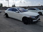 2015 Mercedes-benz S 550 White vin: WDDUG8CB6FA134769