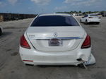 2015 Mercedes-benz S 550 White vin: WDDUG8CB6FA134769