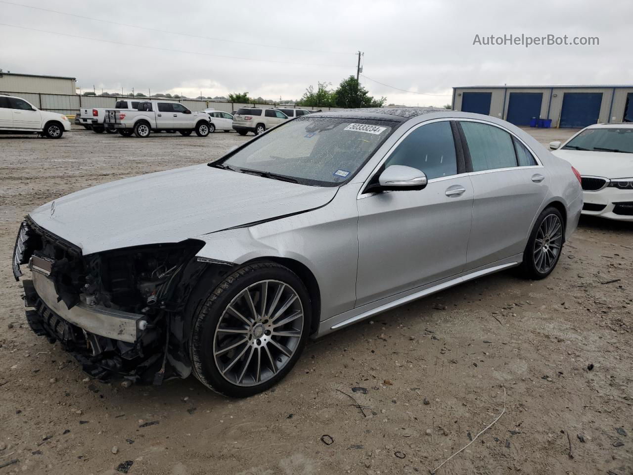 2015 Mercedes-benz S 550 Серебряный vin: WDDUG8CB7FA069530