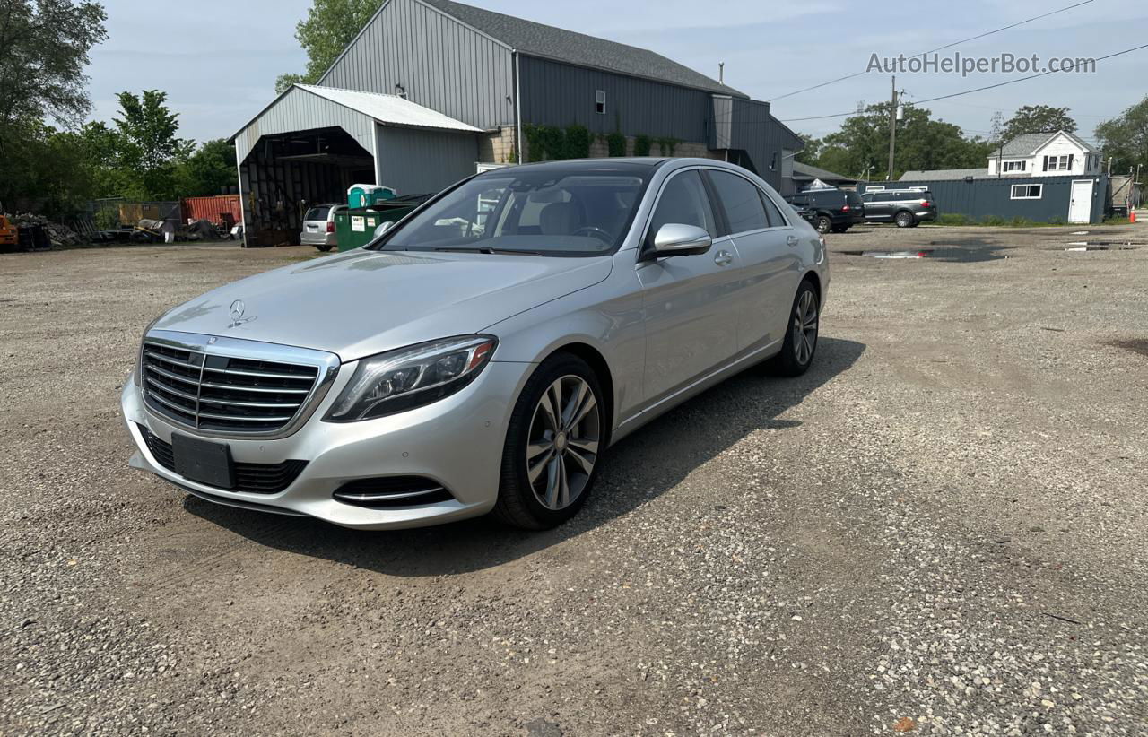 2015 Mercedes-benz S 550 Серебряный vin: WDDUG8CB7FA091558