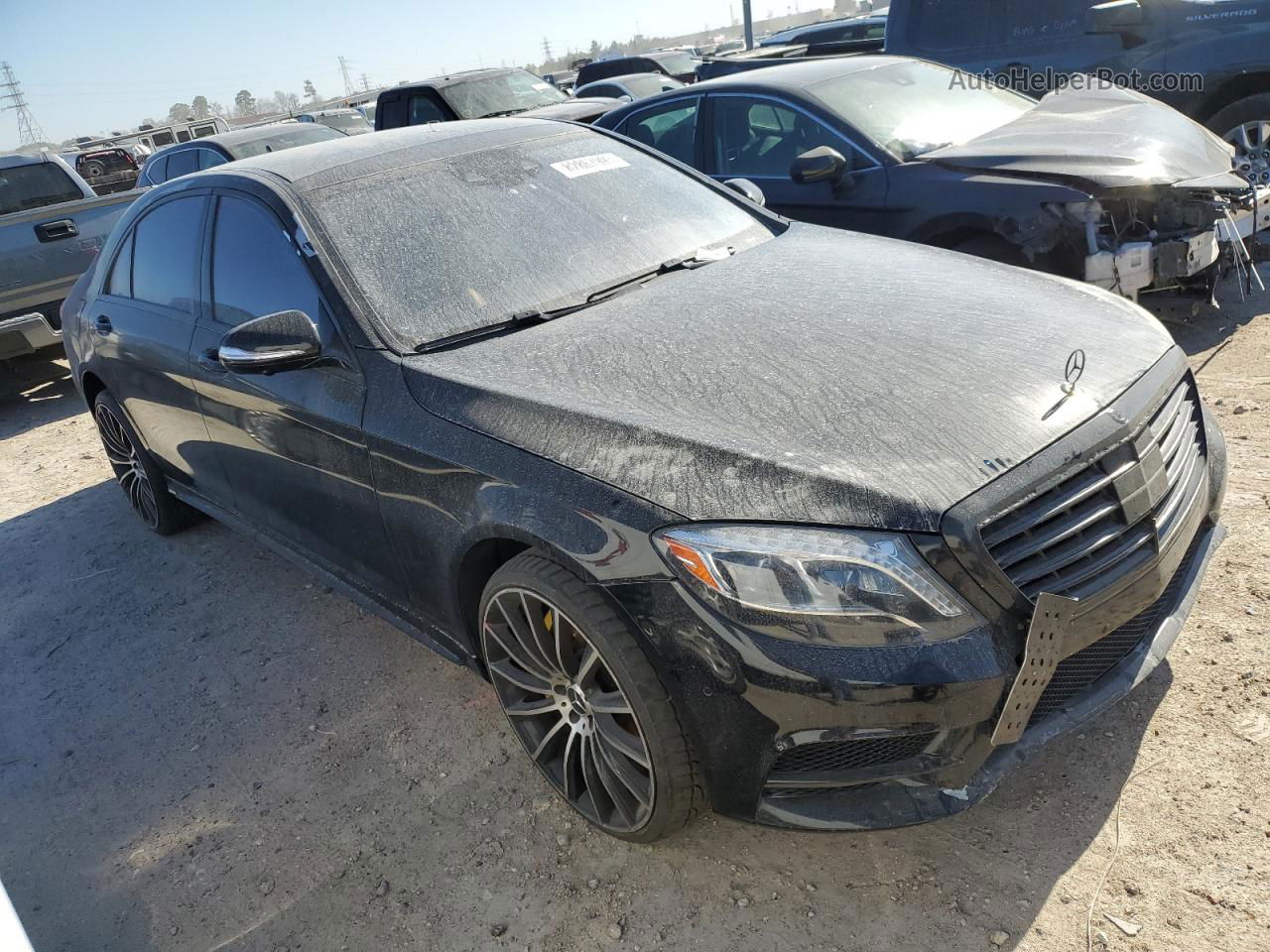 2015 Mercedes-benz S 550 Черный vin: WDDUG8CB7FA118225