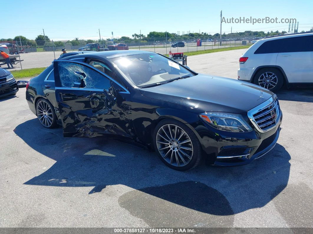 2015 Mercedes-benz S 550 Black vin: WDDUG8CB7FA129502