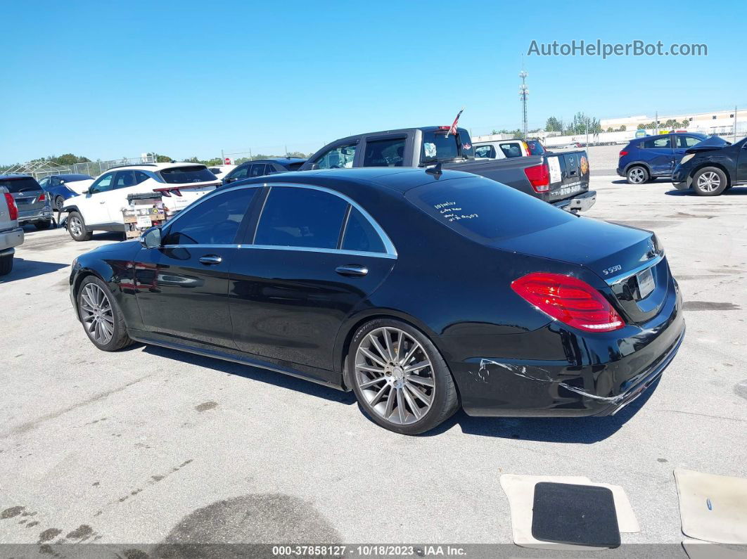 2015 Mercedes-benz S 550 Black vin: WDDUG8CB7FA129502