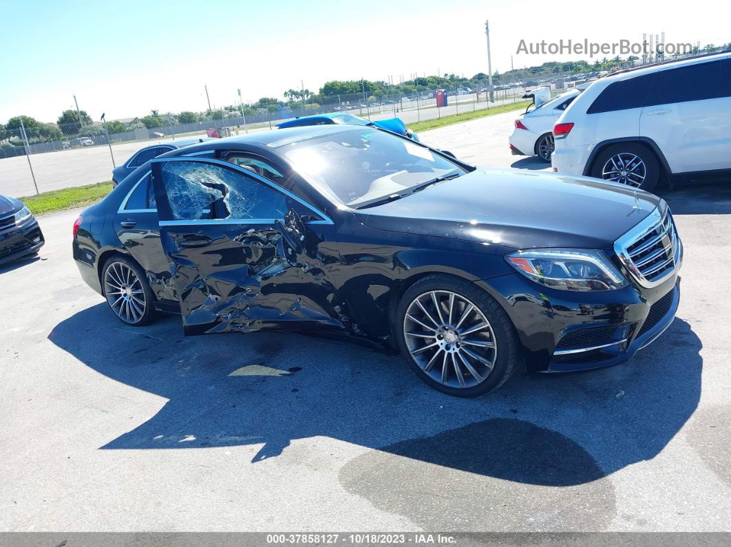 2015 Mercedes-benz S 550 Black vin: WDDUG8CB7FA129502