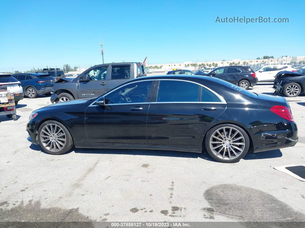 2015 Mercedes-benz S 550 Черный vin: WDDUG8CB7FA129502