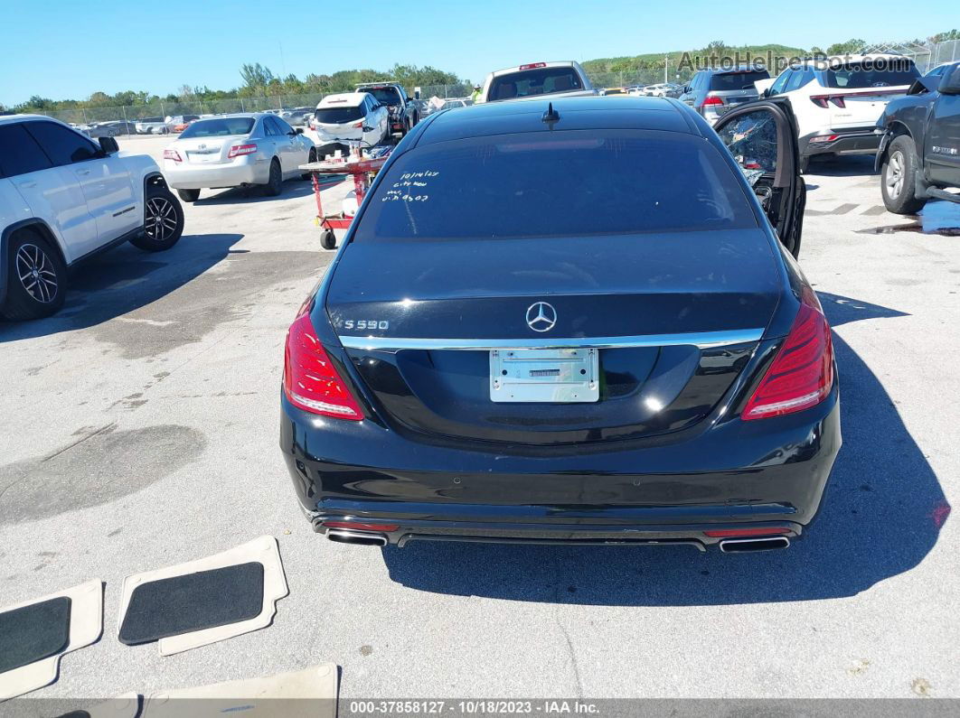 2015 Mercedes-benz S 550 Black vin: WDDUG8CB7FA129502