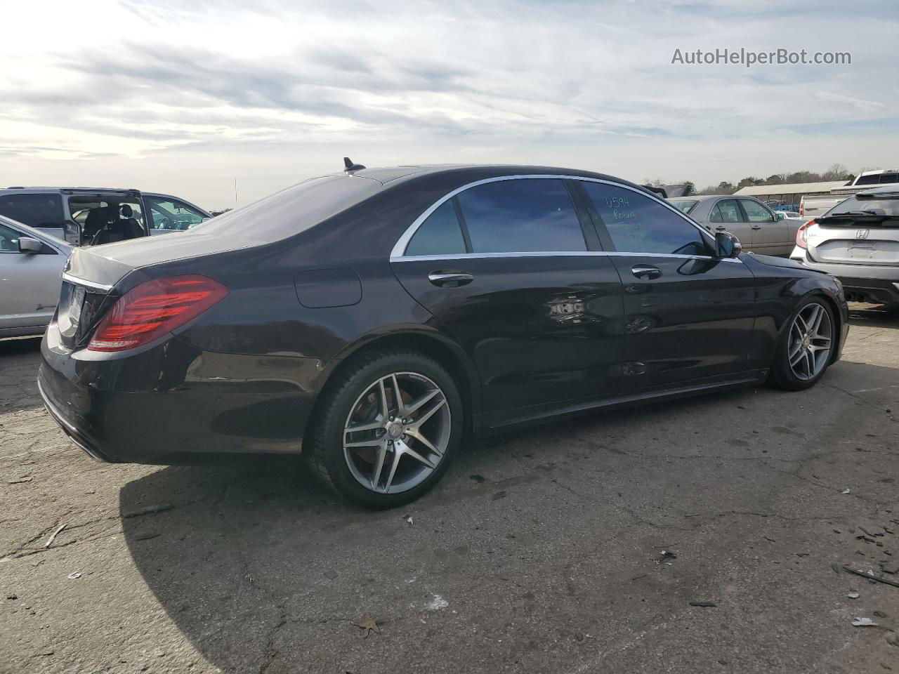 2015 Mercedes-benz S 550 Black vin: WDDUG8CB8FA126978