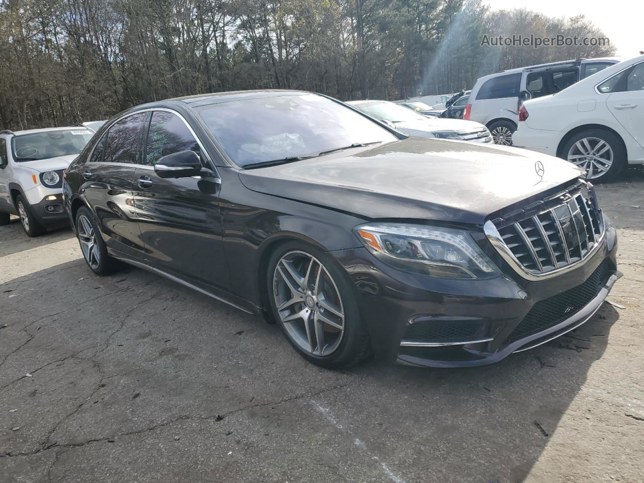 2015 Mercedes-benz S 550 Black vin: WDDUG8CB8FA126978