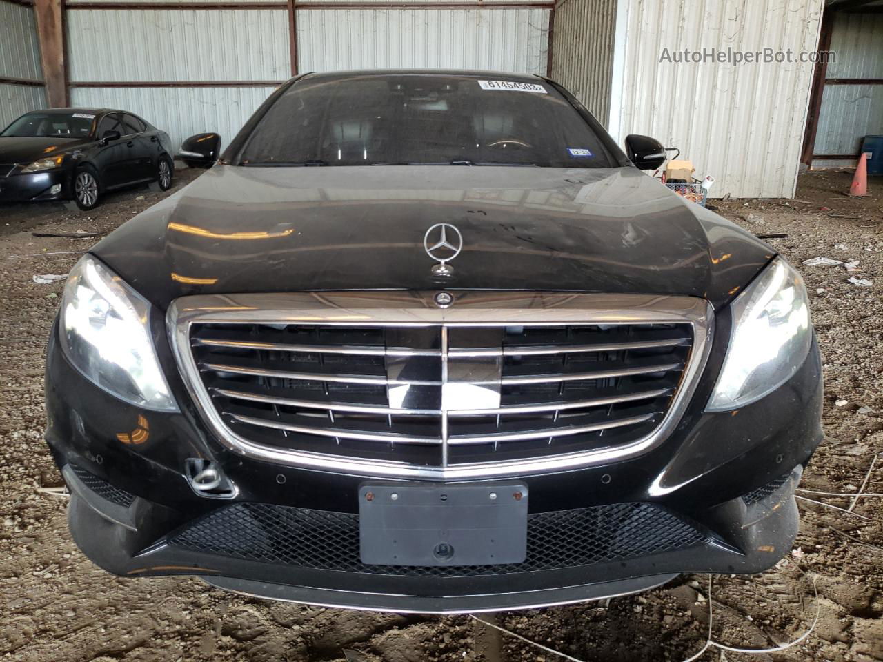 2015 Mercedes-benz S 550 Black vin: WDDUG8CB8FA130867