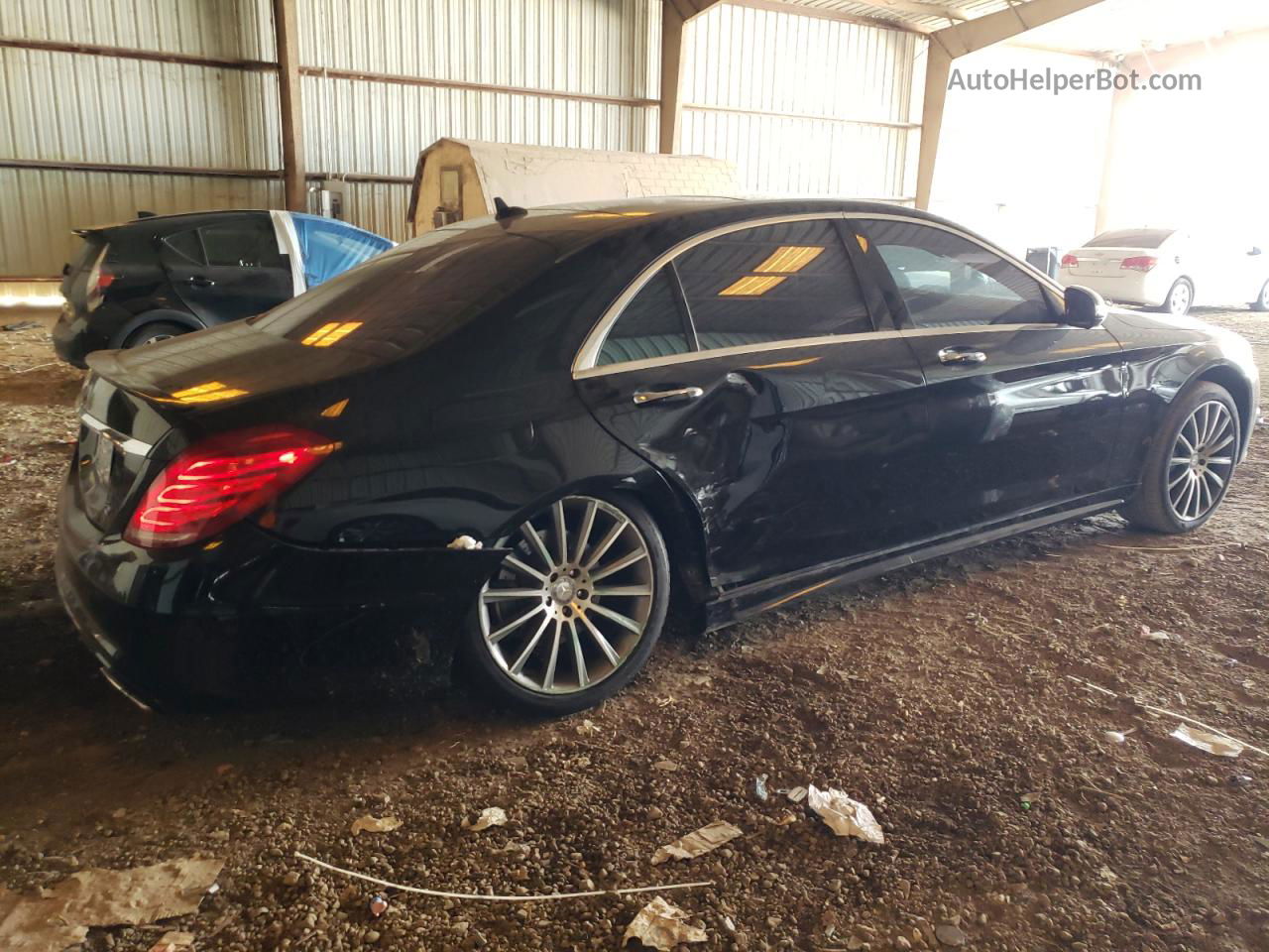 2015 Mercedes-benz S 550 Black vin: WDDUG8CB8FA130867