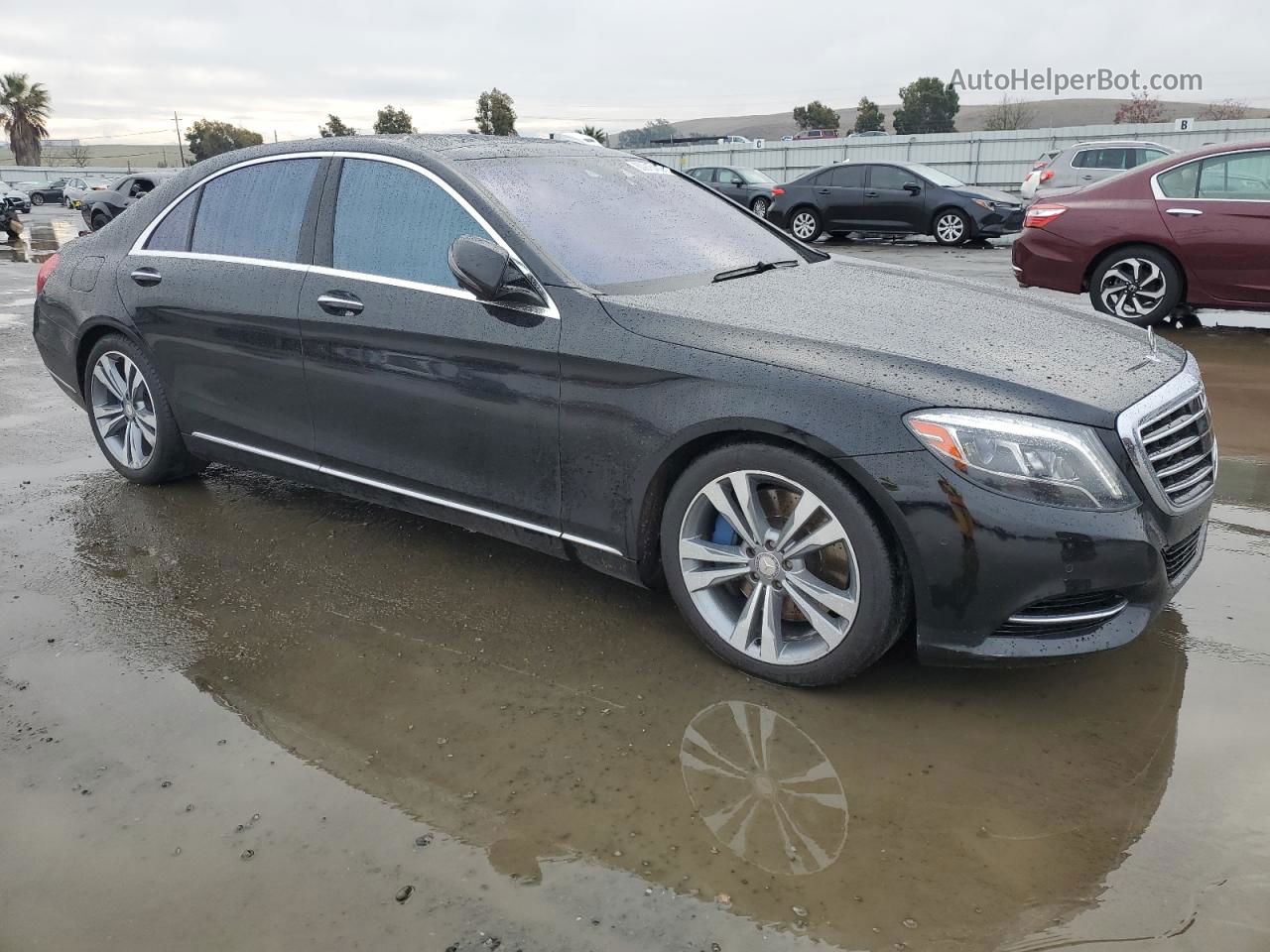 2015 Mercedes-benz S 550 Black vin: WDDUG8CB8FA138662