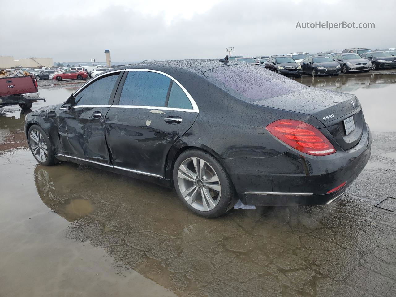 2015 Mercedes-benz S 550 Black vin: WDDUG8CB8FA138662