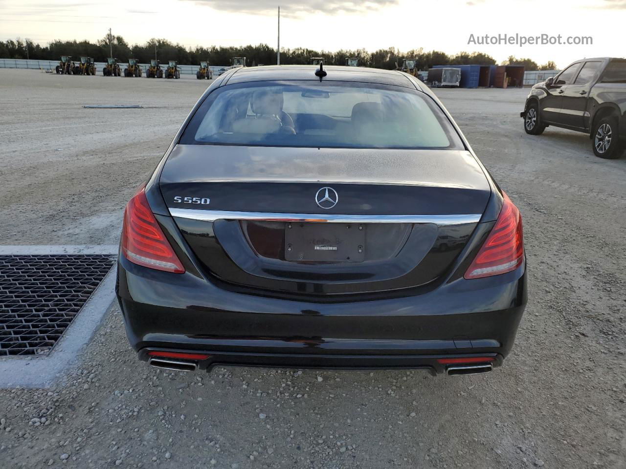 2015 Mercedes-benz S 550 Black vin: WDDUG8CB8FA149953