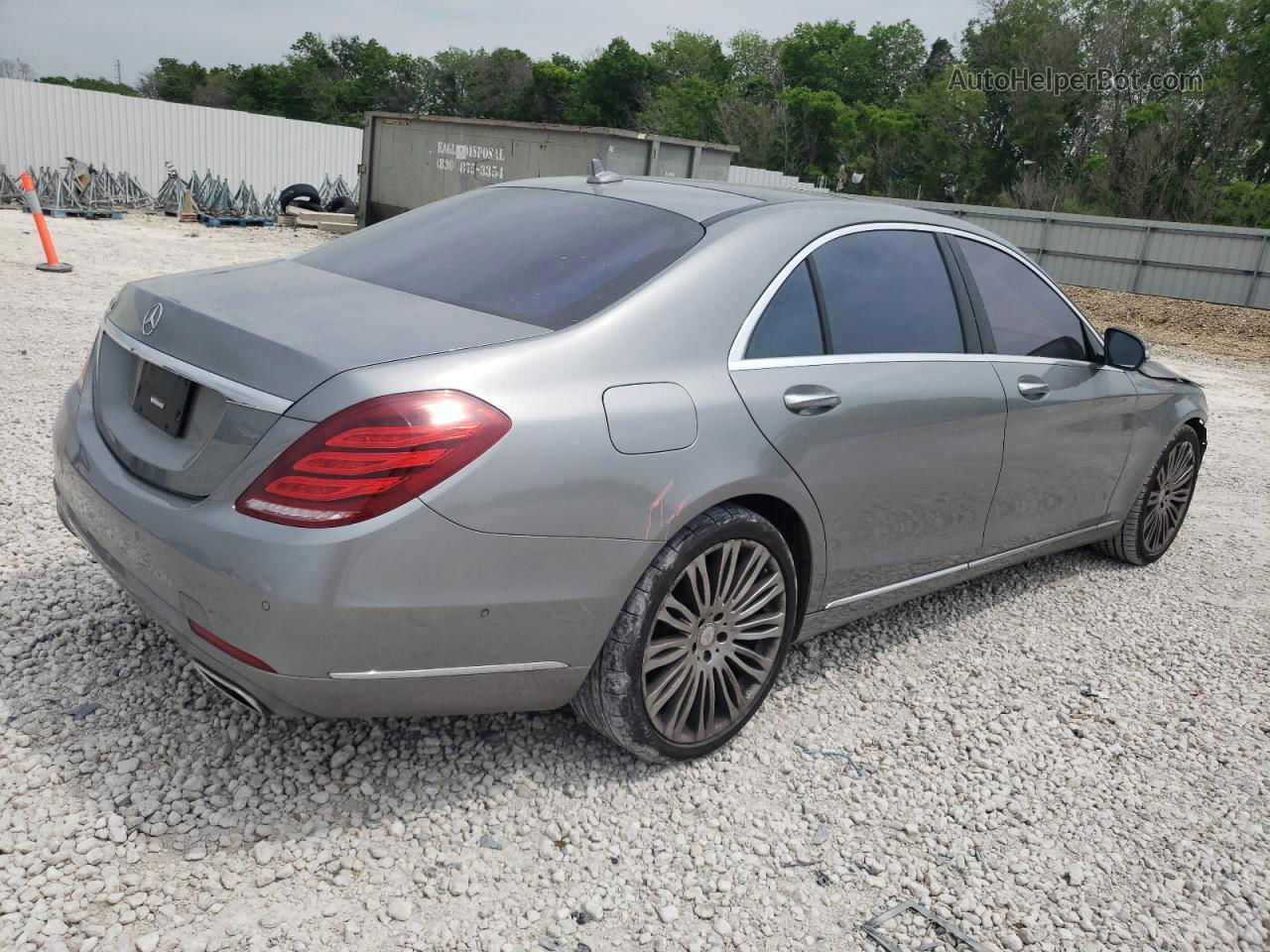 2015 Mercedes-benz S 550 Gray vin: WDDUG8CB8FA158748