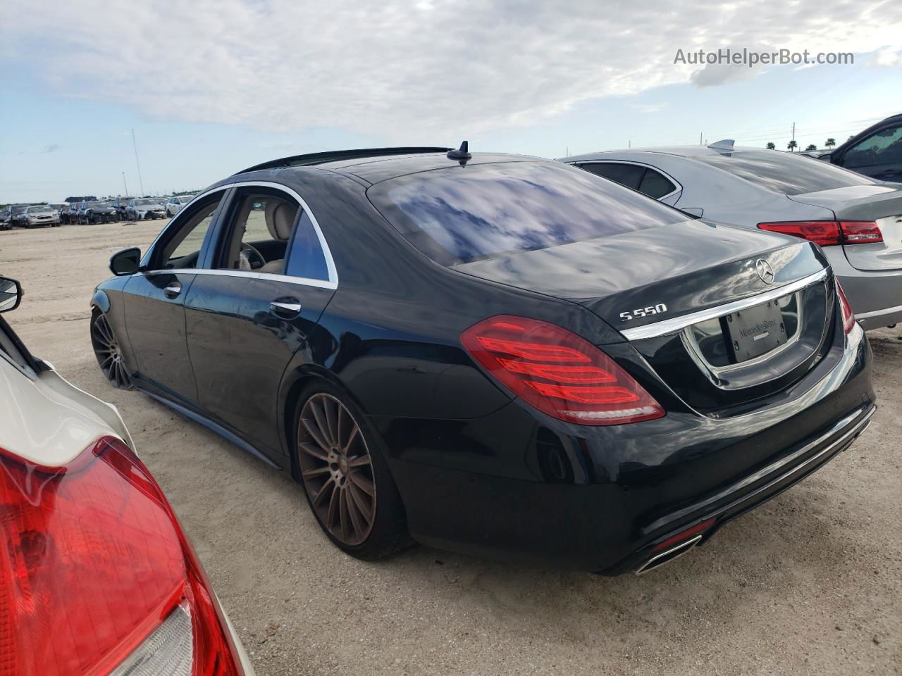 2015 Mercedes-benz S 550 Black vin: WDDUG8CB8FA170947