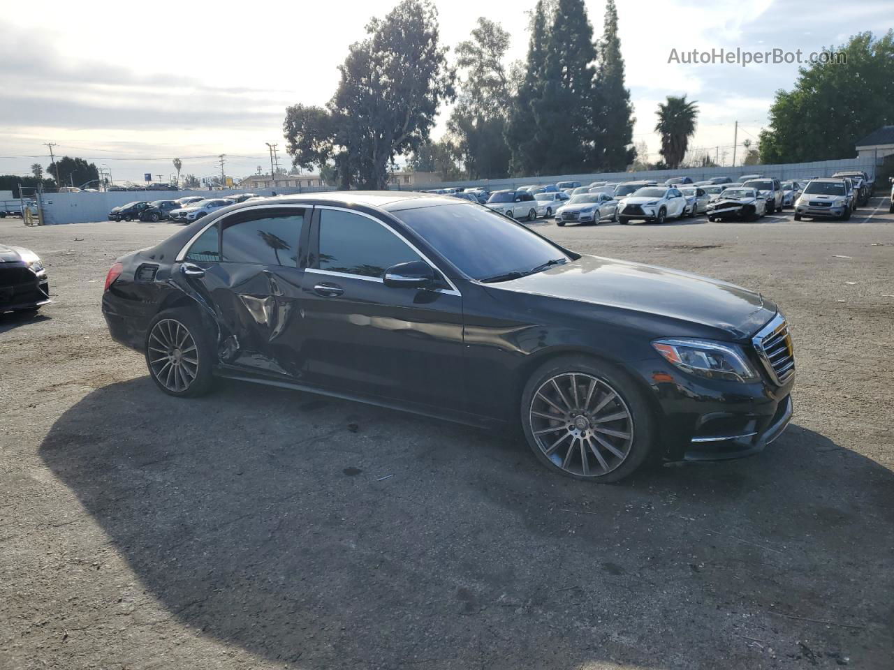 2015 Mercedes-benz S 550 Black vin: WDDUG8CB8FA197081