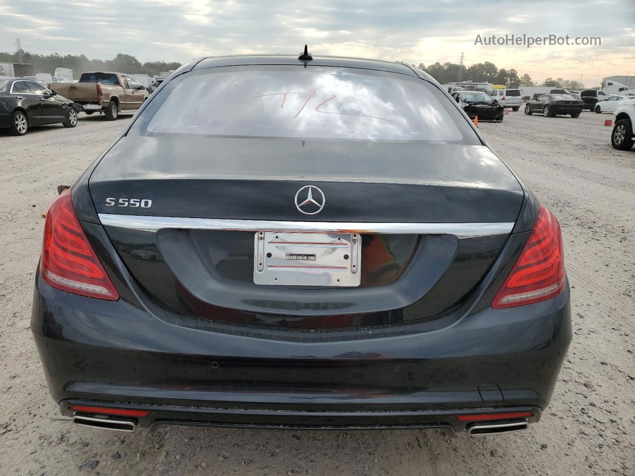 2015 Mercedes-benz S 550 Black vin: WDDUG8CB9FA103029