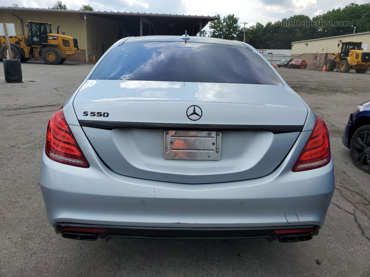 2015 Mercedes-benz S 550 Серебряный vin: WDDUG8CB9FA117271