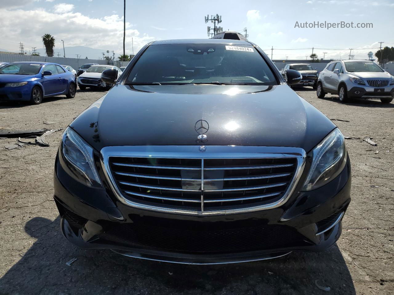 2015 Mercedes-benz S 550 Black vin: WDDUG8CB9FA162811