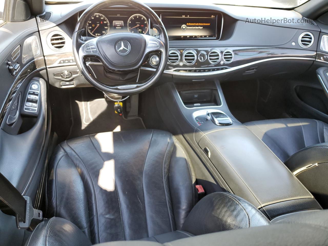 2015 Mercedes-benz S 550 Черный vin: WDDUG8CB9FA162811