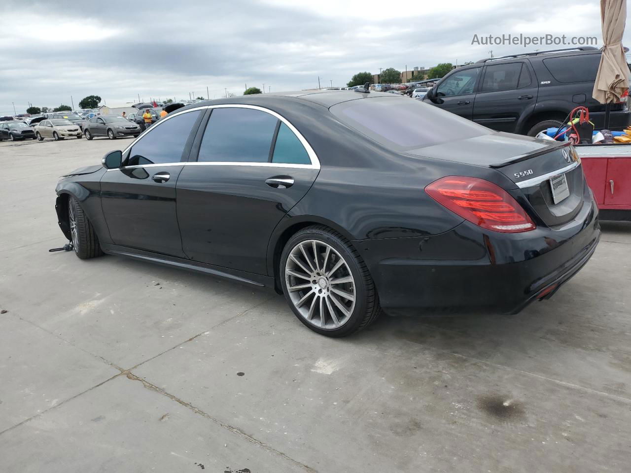 2015 Mercedes-benz S 550 Black vin: WDDUG8CBXFA096642