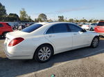 2015 Mercedes-benz S 550 White vin: WDDUG8CBXFA132474