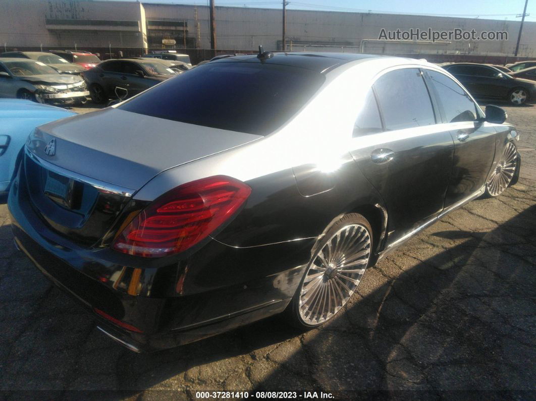 2015 Mercedes-benz S-class S 550 Черный vin: WDDUG8CBXFA194487