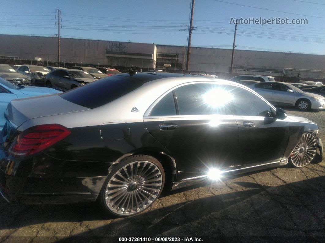 2015 Mercedes-benz S-class S 550 Black vin: WDDUG8CBXFA194487