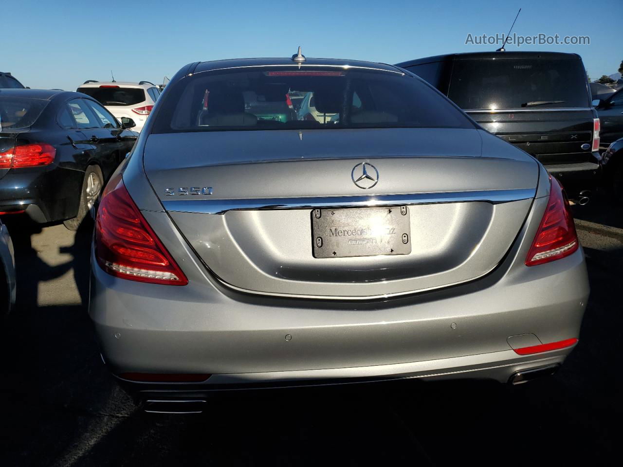 2015 Mercedes-benz S 550 Gray vin: WDDUG8CBXFA195963