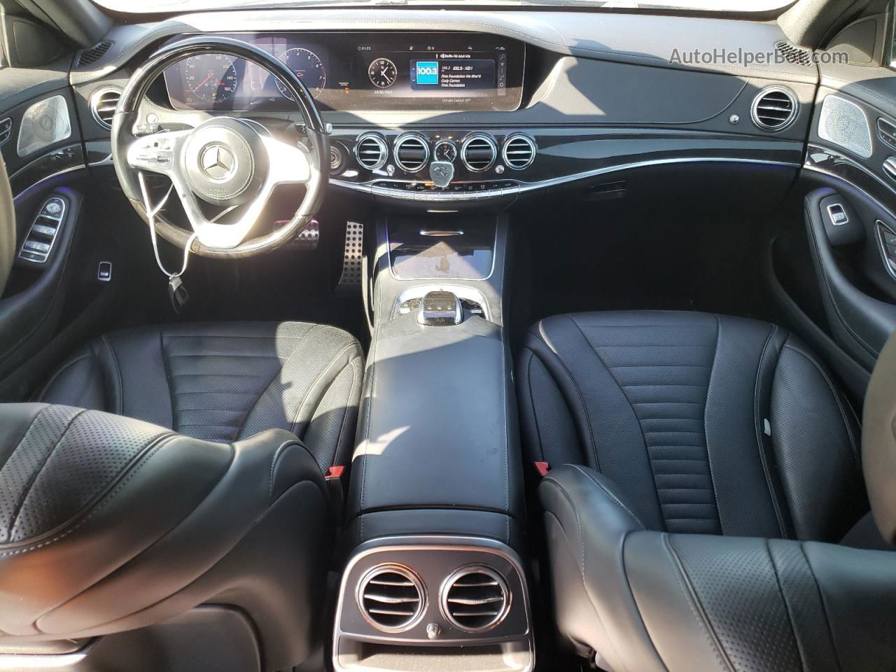 2019 Mercedes-benz S 560 Black vin: WDDUG8DB0KA444036