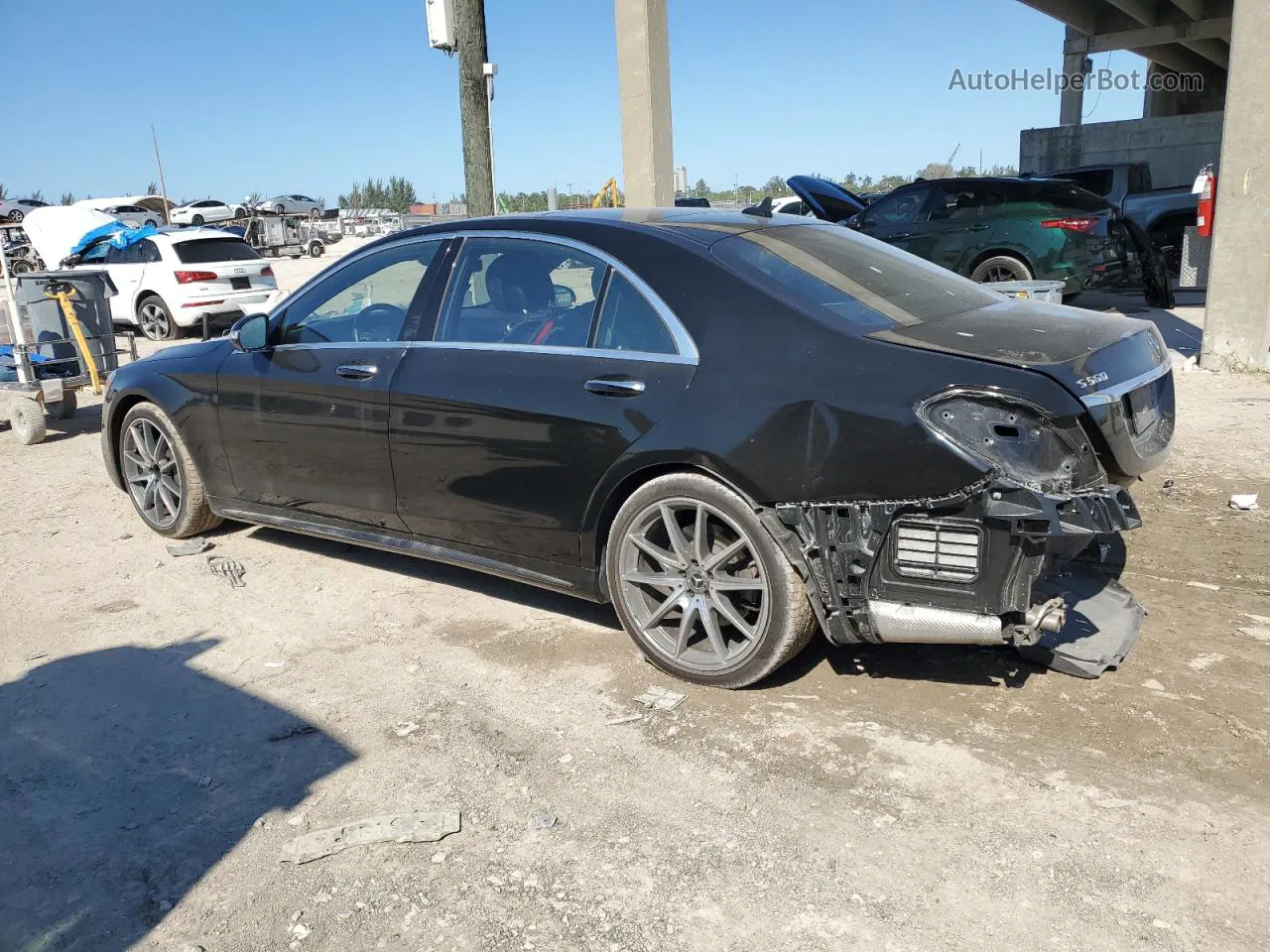 2019 Mercedes-benz S 560 Black vin: WDDUG8DB0KA478848