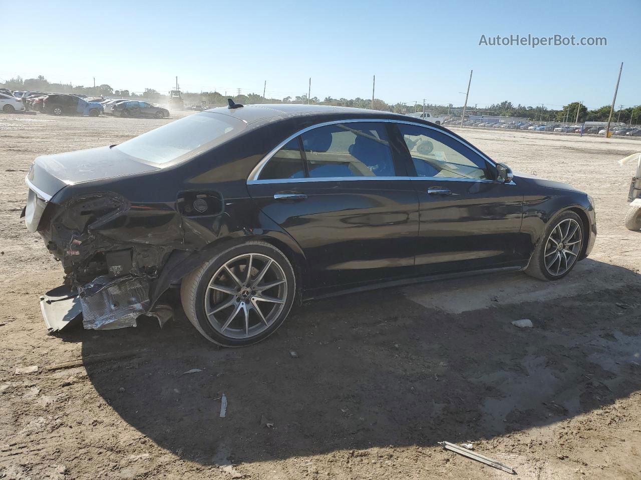 2019 Mercedes-benz S 560 Black vin: WDDUG8DB0KA478848