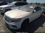 2019 Mercedes-benz S-class S 560 White vin: WDDUG8DB0KA480423