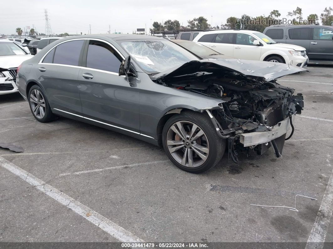 2019 Mercedes-benz S 560   Gray vin: WDDUG8DB3KA426811