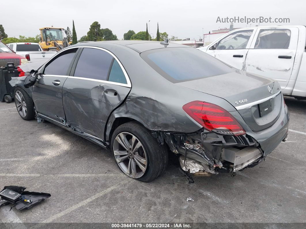 2019 Mercedes-benz S 560   Gray vin: WDDUG8DB3KA426811