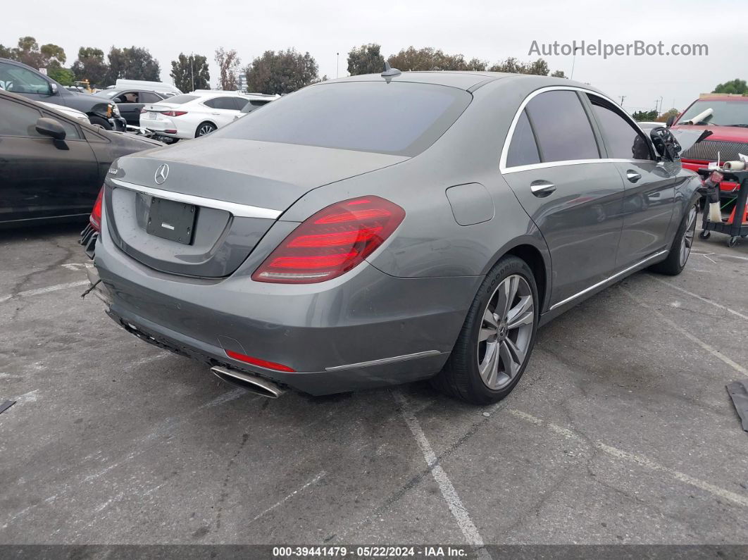 2019 Mercedes-benz S 560   Gray vin: WDDUG8DB3KA426811