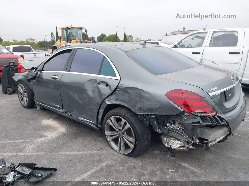 2019 Mercedes-benz S 560   Gray vin: WDDUG8DB3KA426811