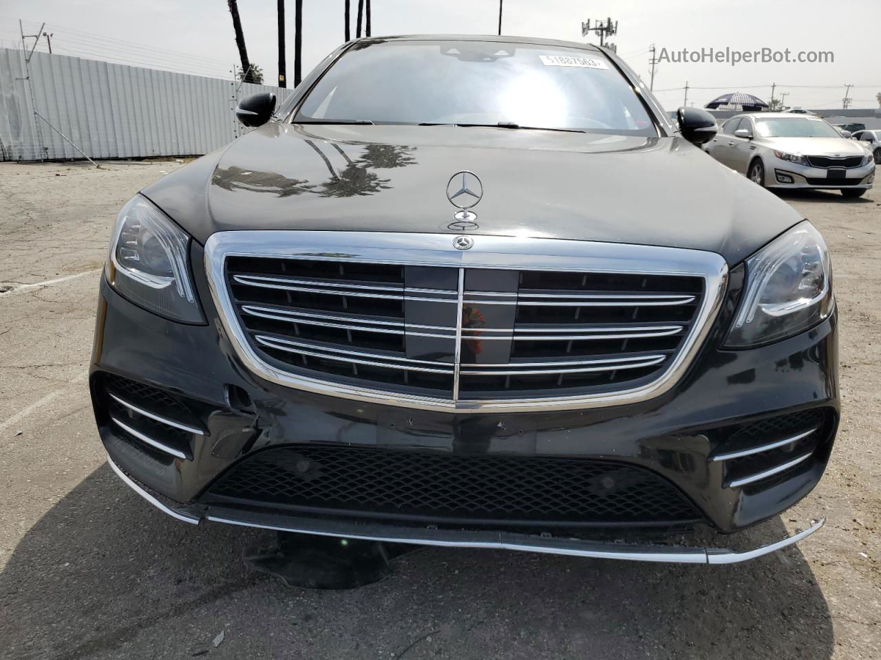 2019 Mercedes-benz S 560 Черный vin: WDDUG8DB3KA447691