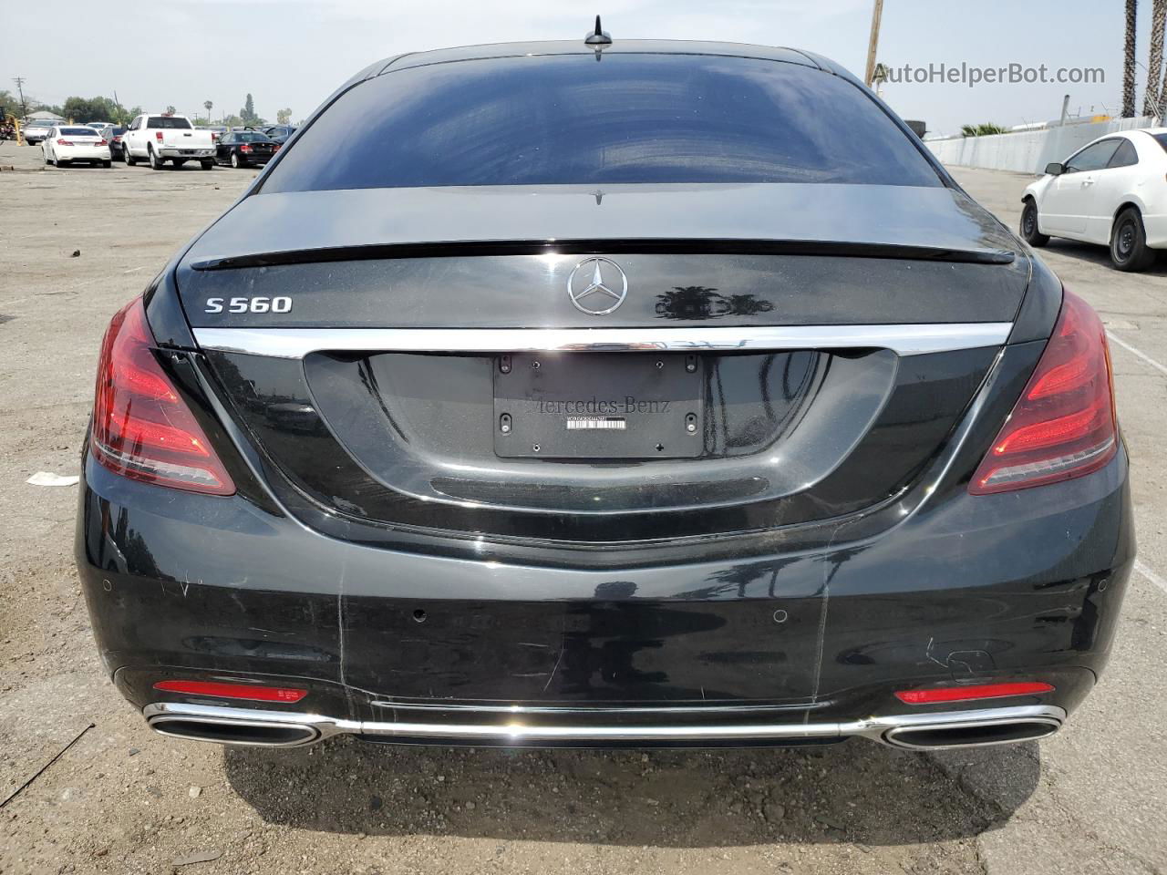 2019 Mercedes-benz S 560 Black vin: WDDUG8DB3KA447691