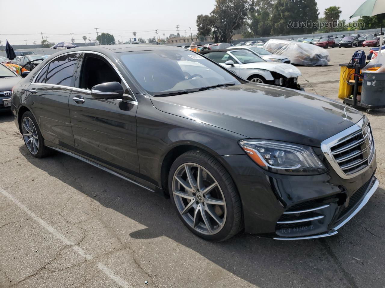 2019 Mercedes-benz S 560 Black vin: WDDUG8DB3KA447691