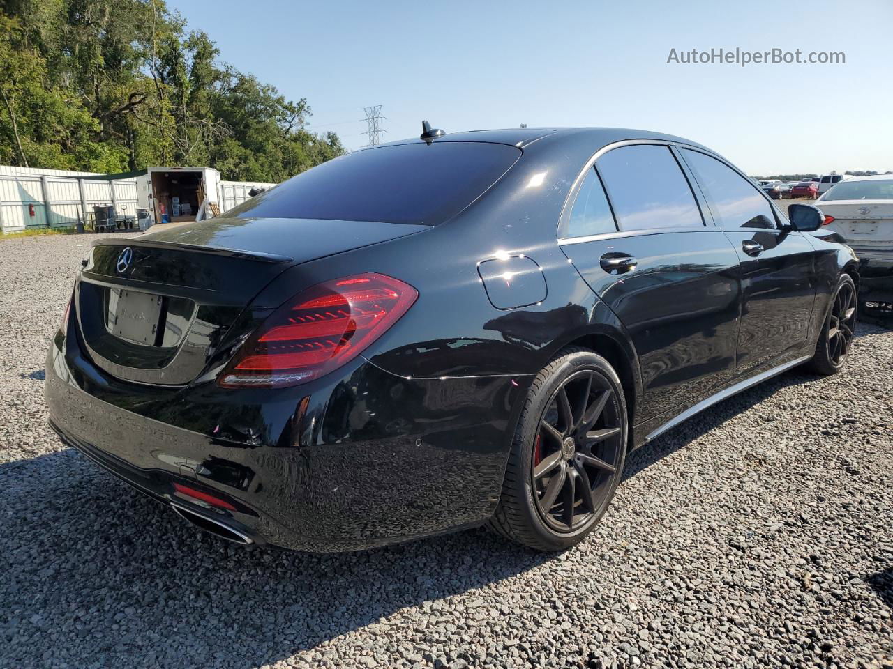 2019 Mercedes-benz S 560 Black vin: WDDUG8DB4KA441916