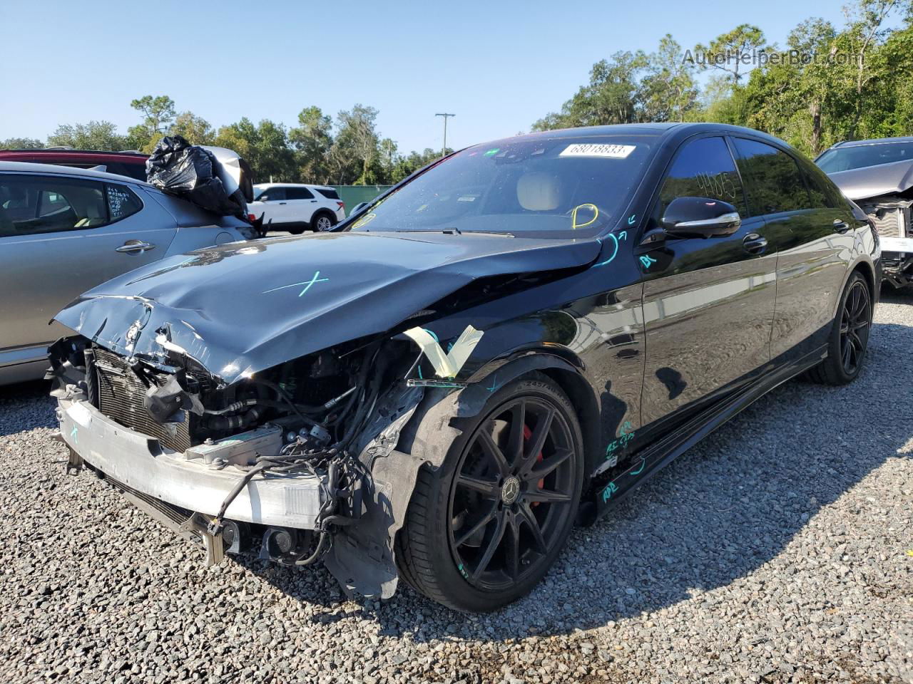 2019 Mercedes-benz S 560 Black vin: WDDUG8DB4KA441916