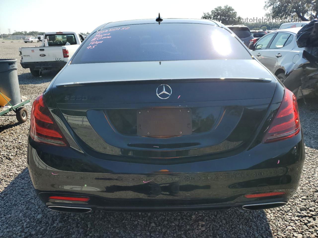 2019 Mercedes-benz S 560 Black vin: WDDUG8DB4KA441916