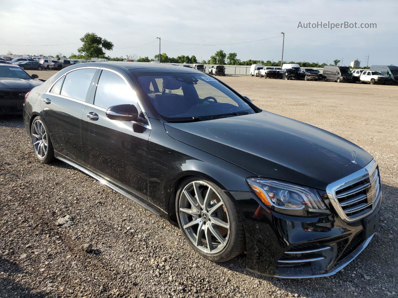 2019 Mercedes-benz S 560 Черный vin: WDDUG8DB4KA484717