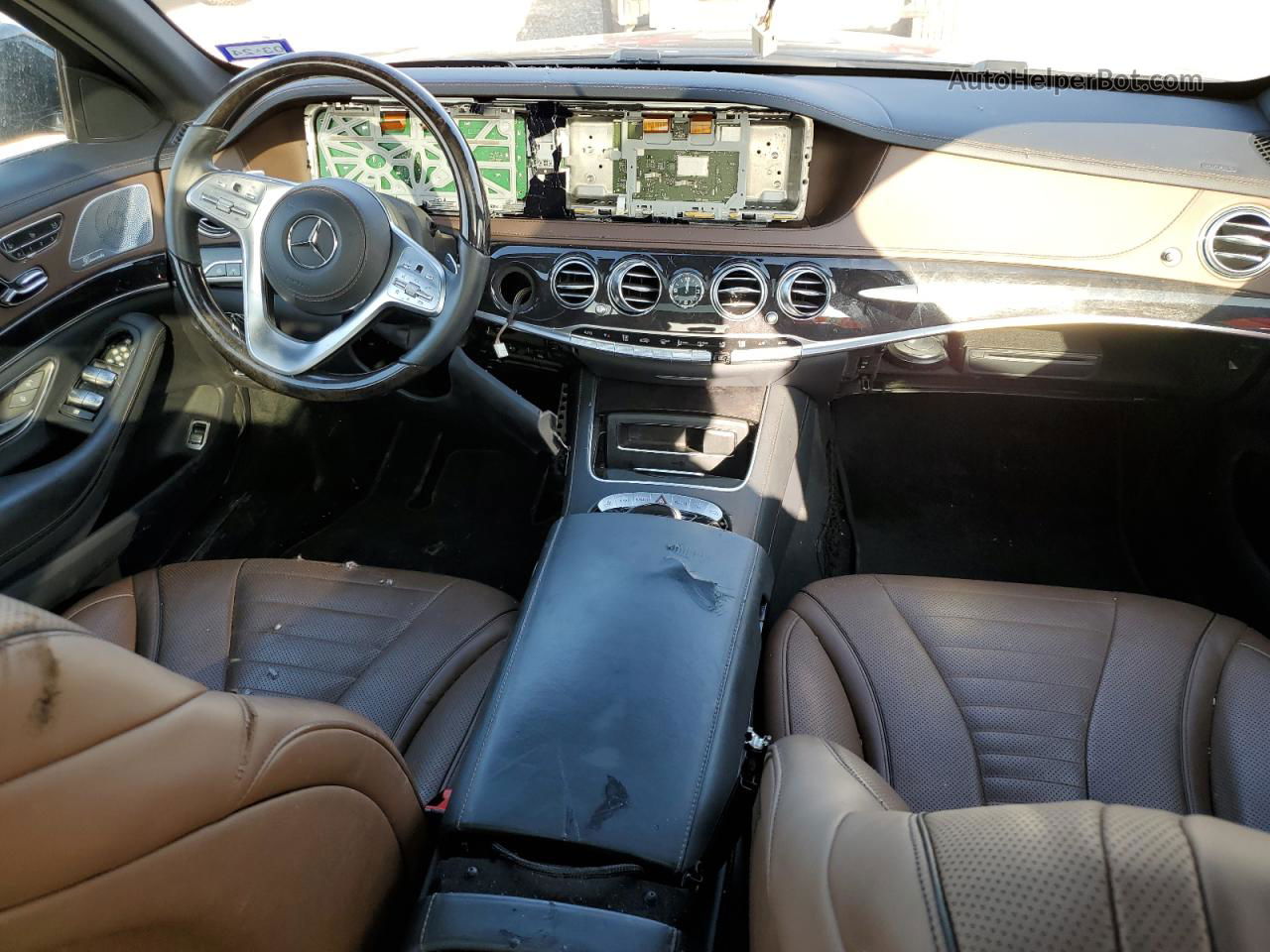 2019 Mercedes-benz S 560 Черный vin: WDDUG8DB4KA484717