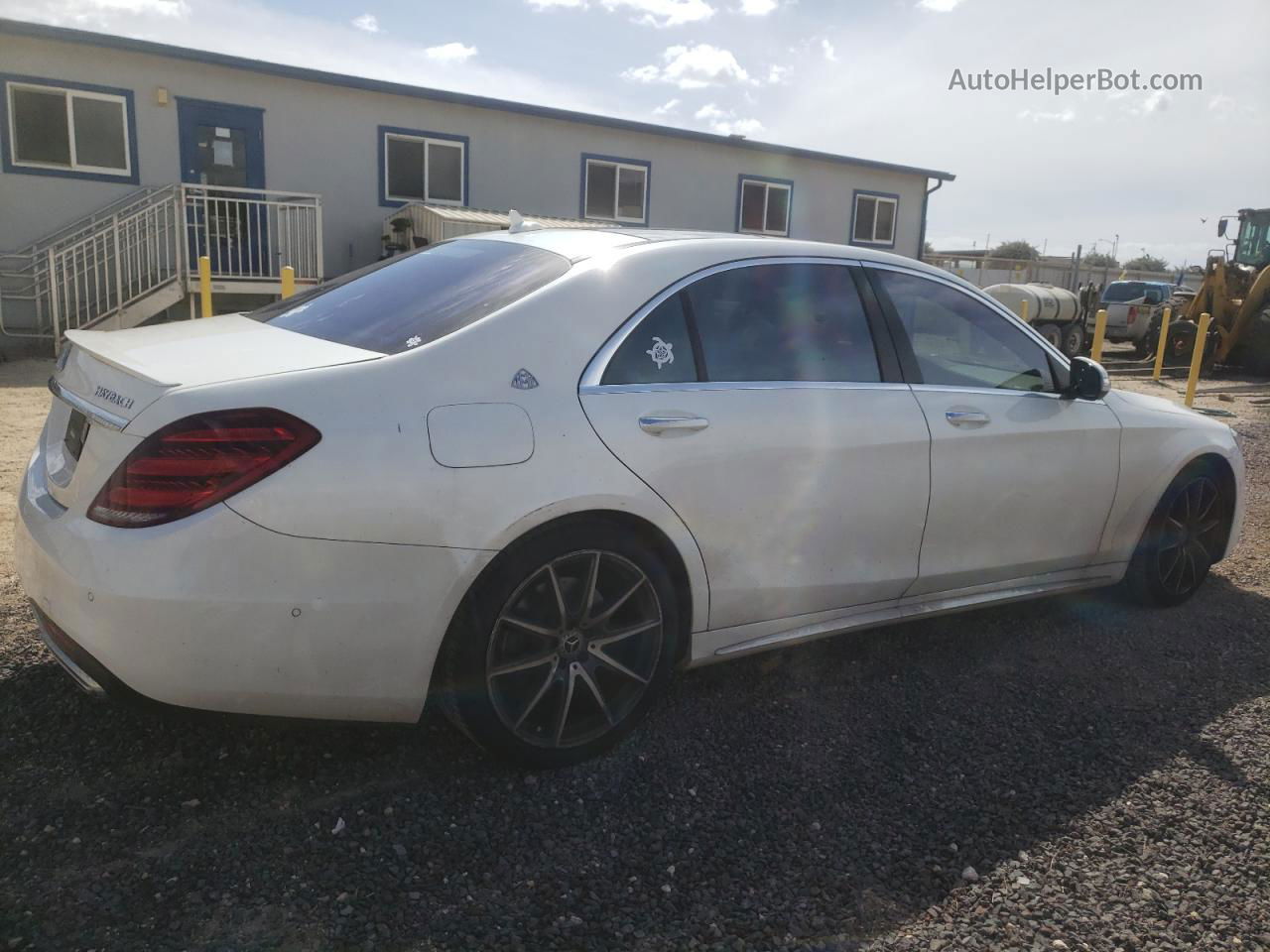 2019 Mercedes-benz S 560 White vin: WDDUG8DB5KA473984