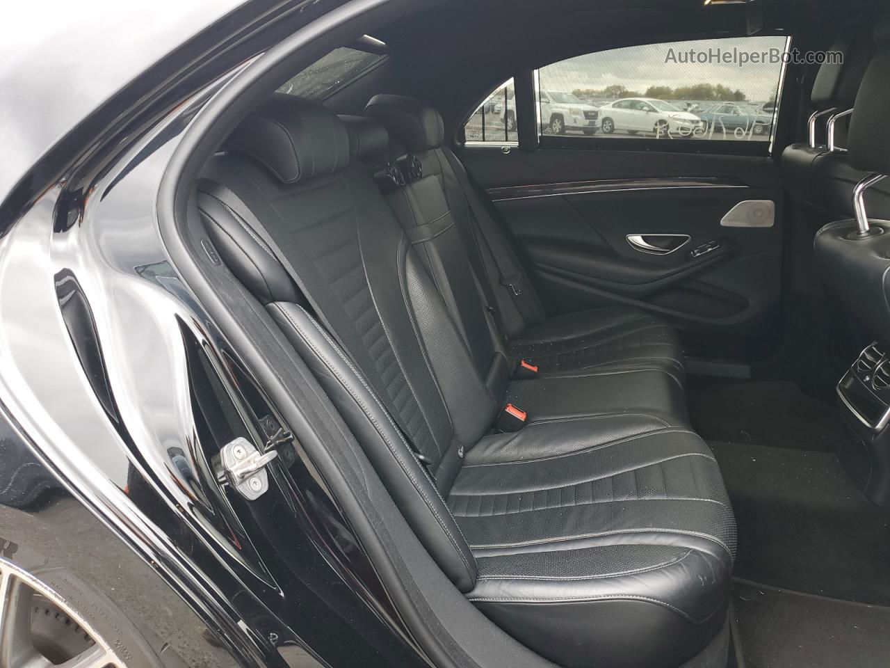 2019 Mercedes-benz S 560 Black vin: WDDUG8DB5KA490154